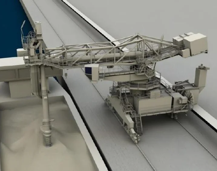 Screw Type Unloader - Rail Mounted